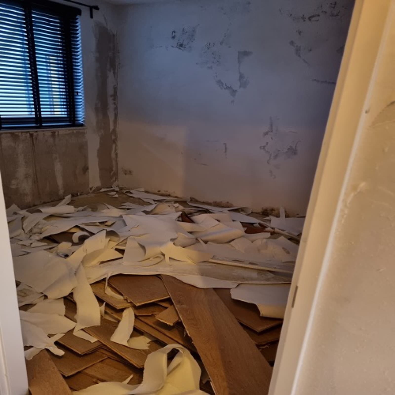 Hele woning gestript in Veenendaal